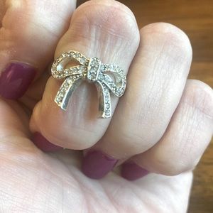Premier Design Silver Bow Tie Ring
